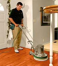 Dust FREE hardwood floor refurbishing